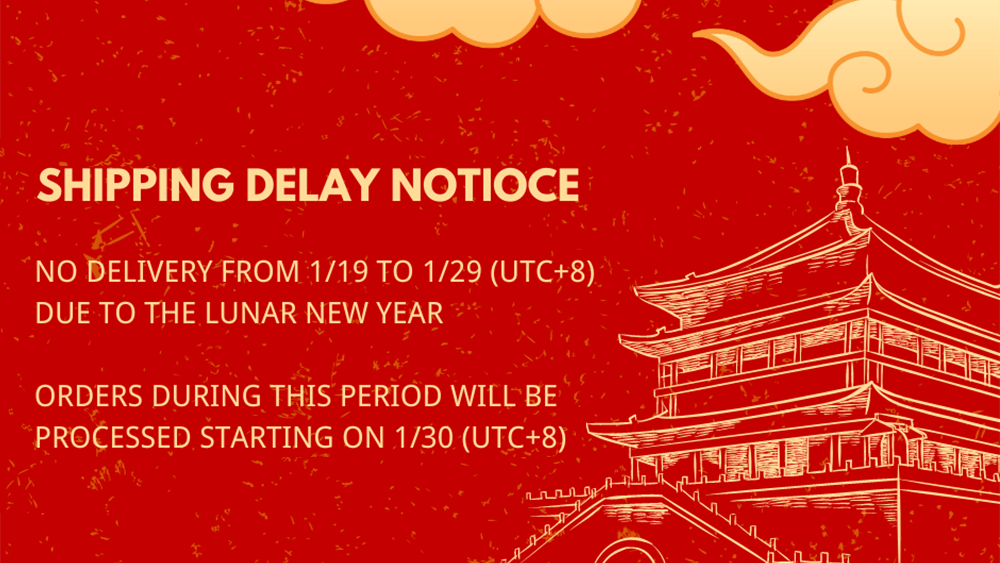 Spring Festival Holiday Shipment Delay Notice - Unihertz