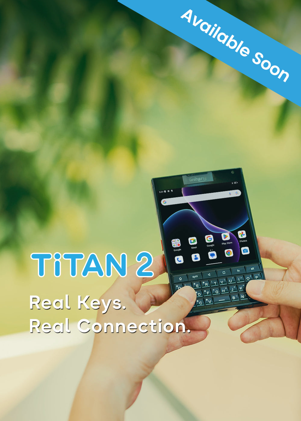 Titan 2 - The Latest 5G QWERTY Physical Keyboard Smartphone