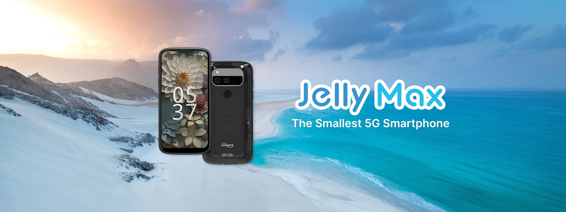 Jelly Max - The Smallest 5G Smartphone