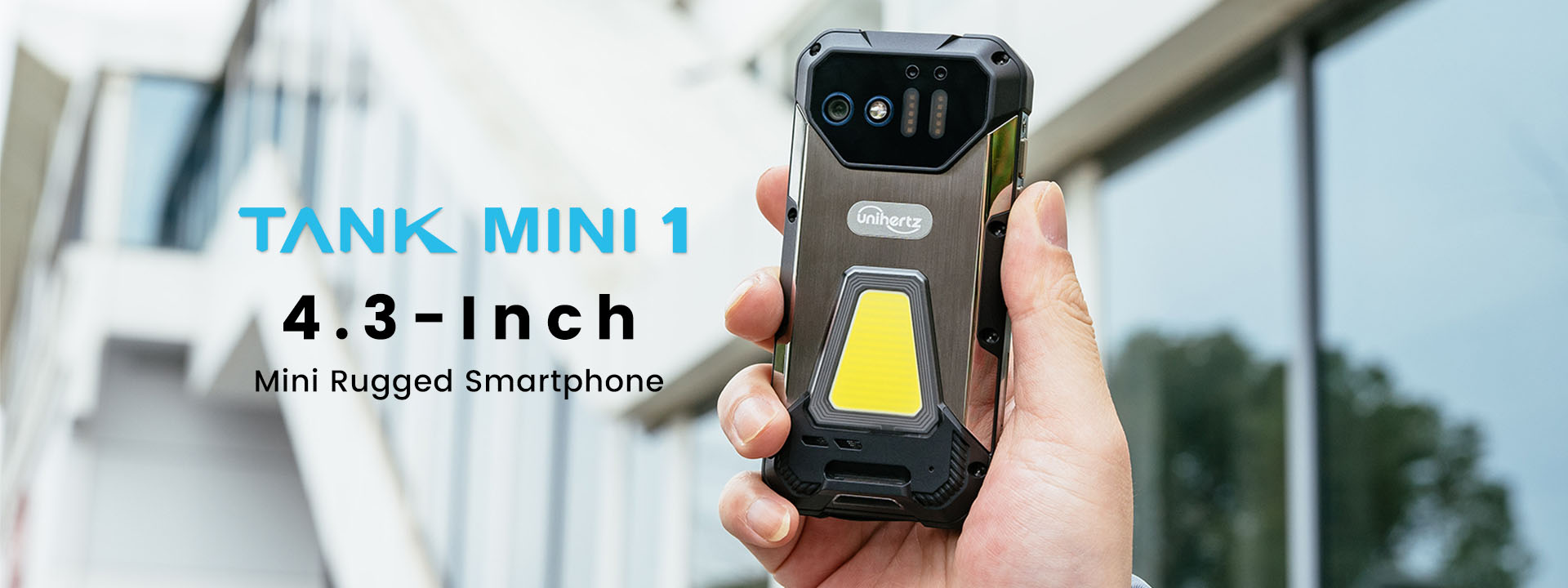 Tank Mini - 4.3-Inch Mini Rugged Smartphone