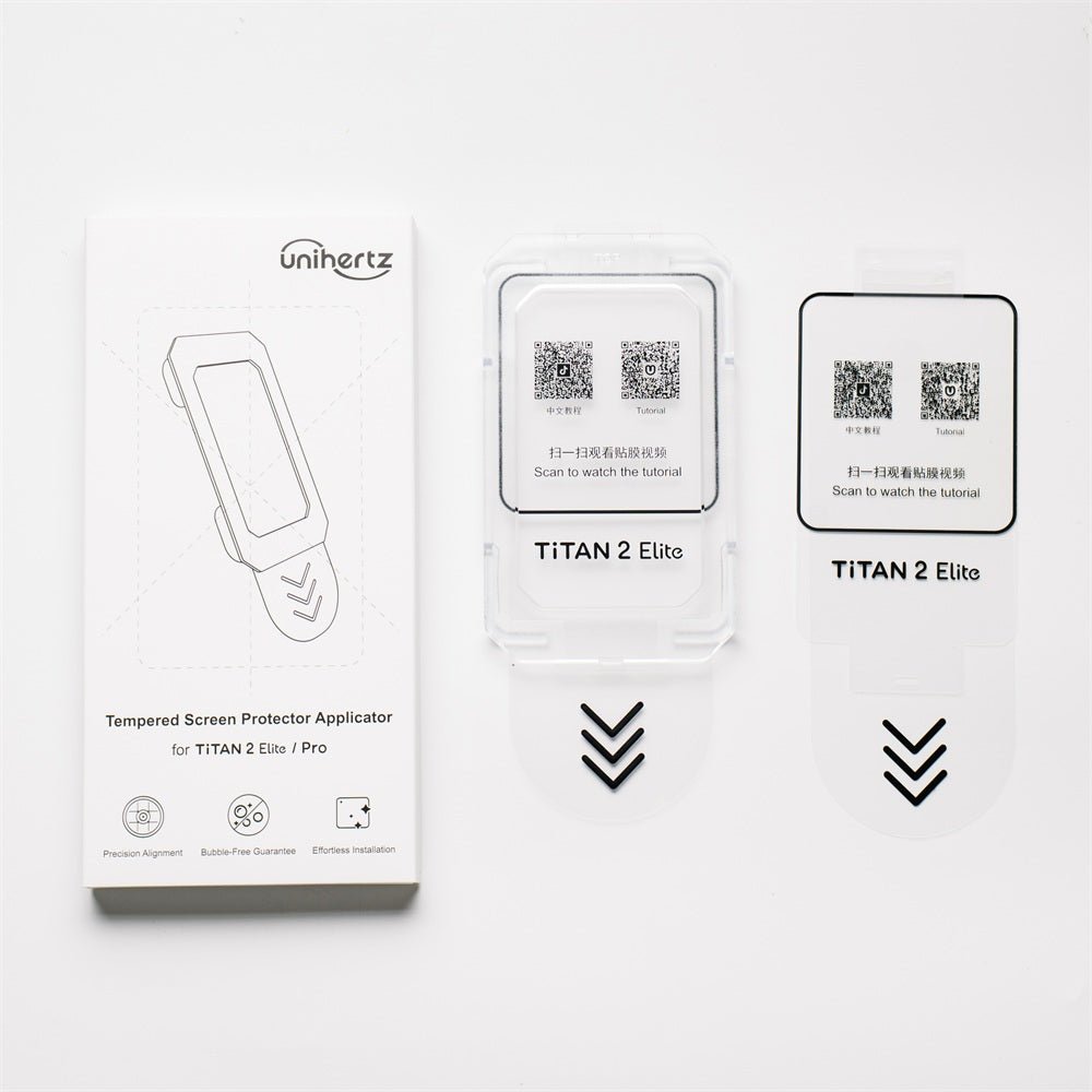 Tempered Glass Screen Protector with Applicator for Titan 2 Elite/Pro_Unihertz_Smartphone Accessories_Unihertz