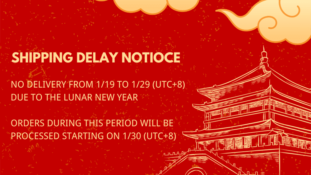 2023 Spring Festival Holiday Shipping Delay Notice - Unihertz
