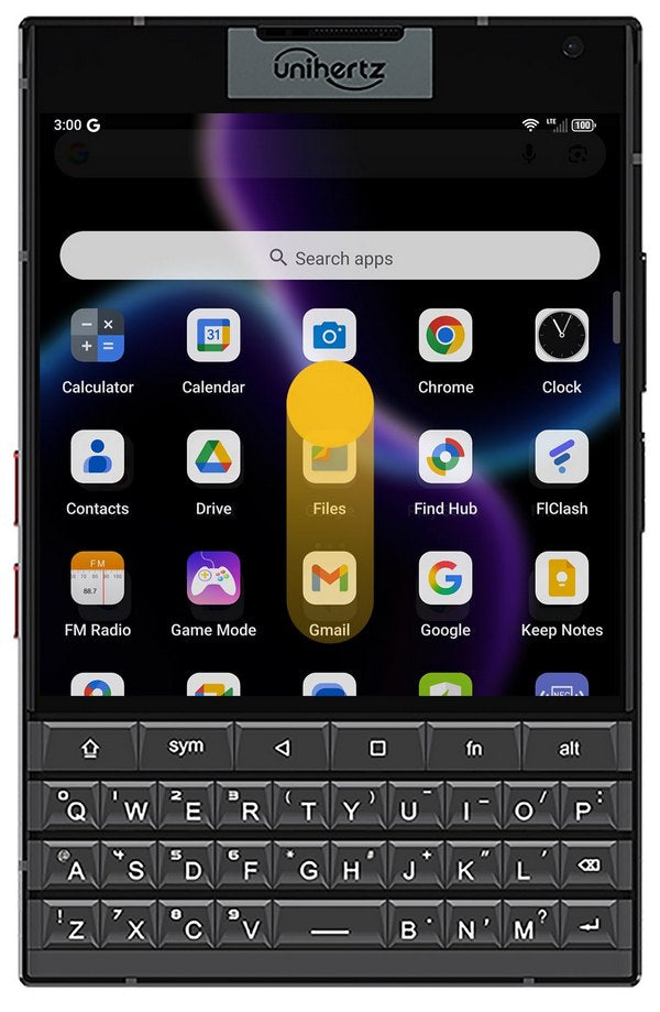 Navegación por gestosAcceder a aplicaciones