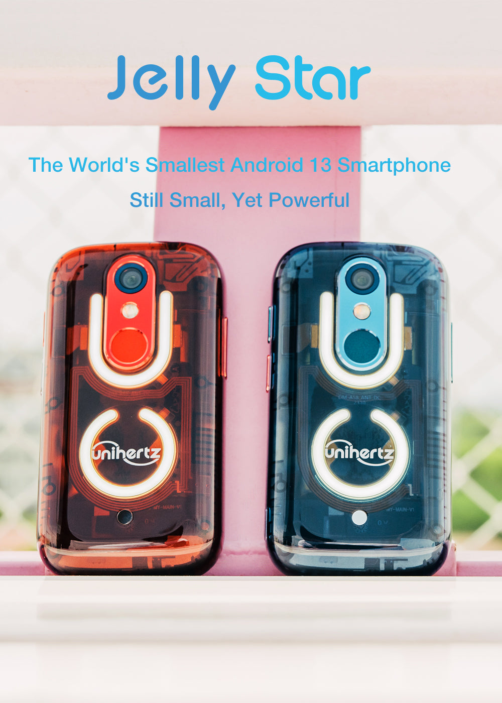 Jelly Star -  The World's Smallest Android 13 Smartphone Banner