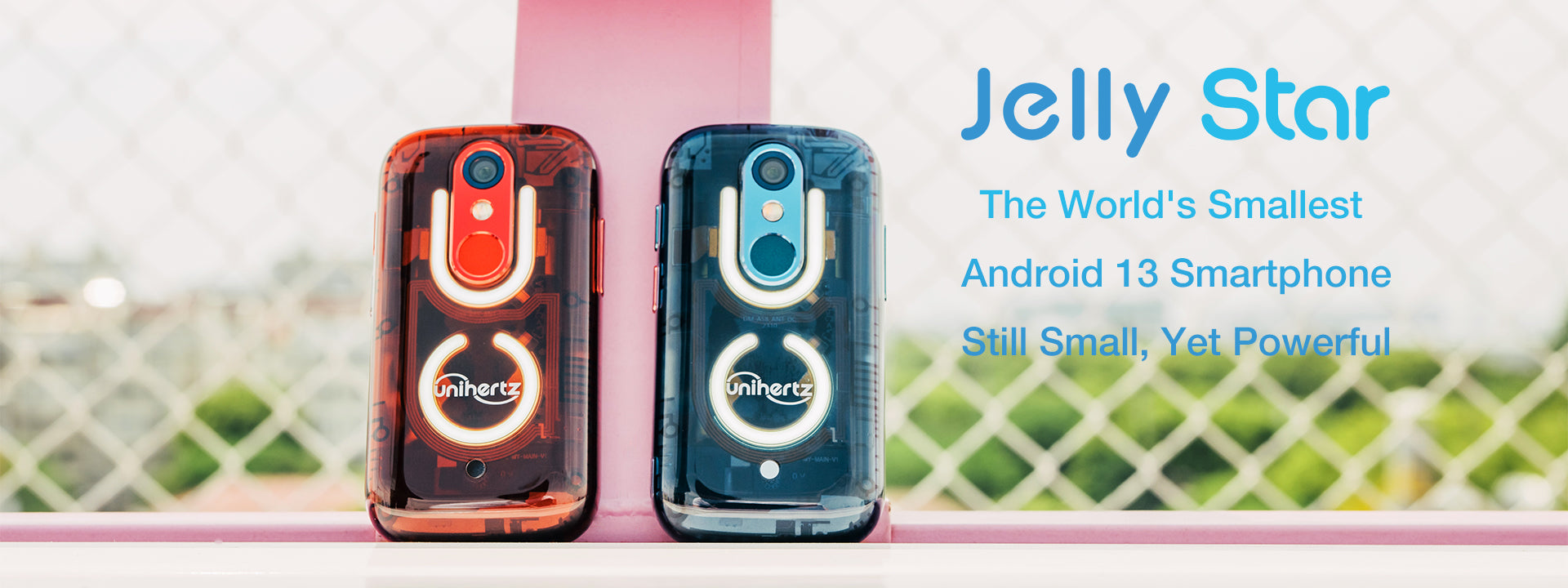 Jelly Star -  The World's Smallest Android 13 Smartphone Banner