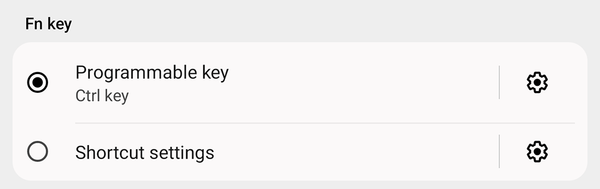 Configurar tecla Fn como Ctrl