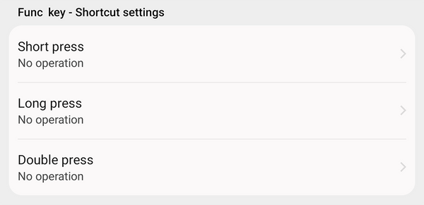 Configuración de atajos