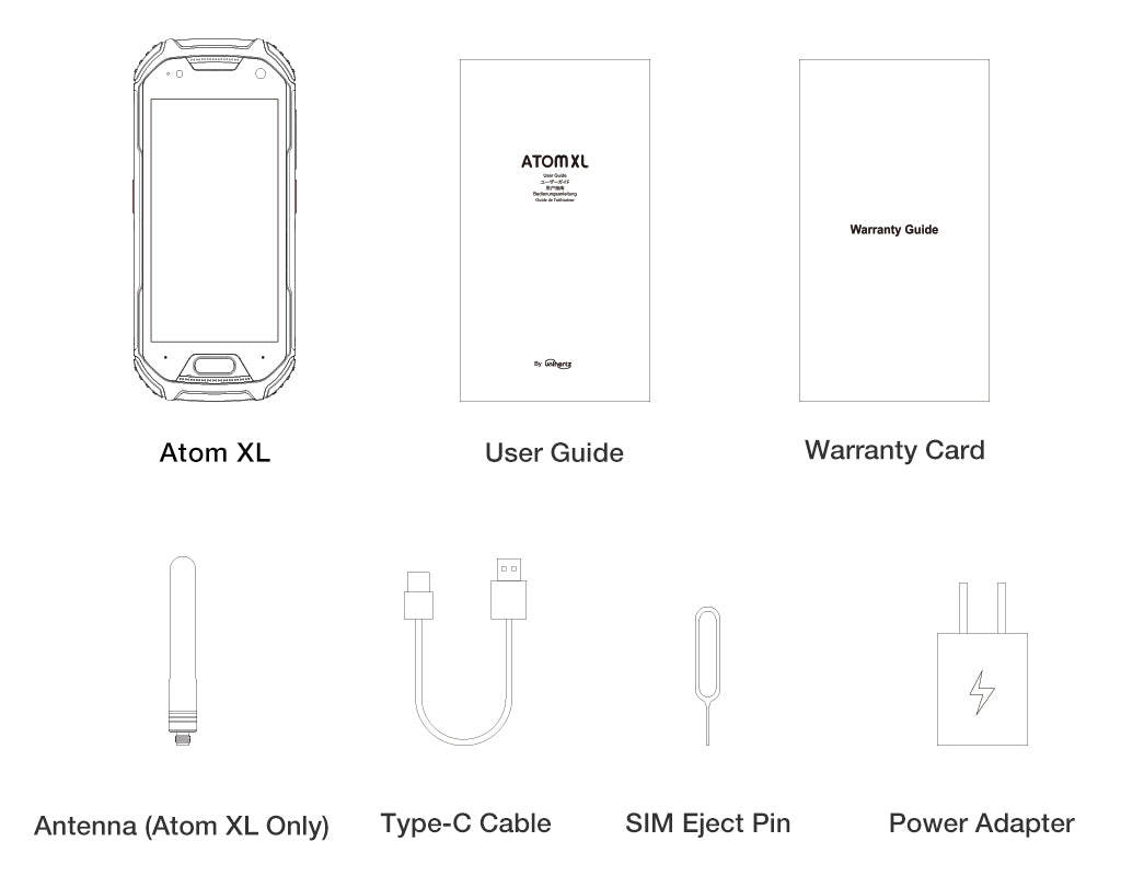 Unihertz Atom XL - En la Caja