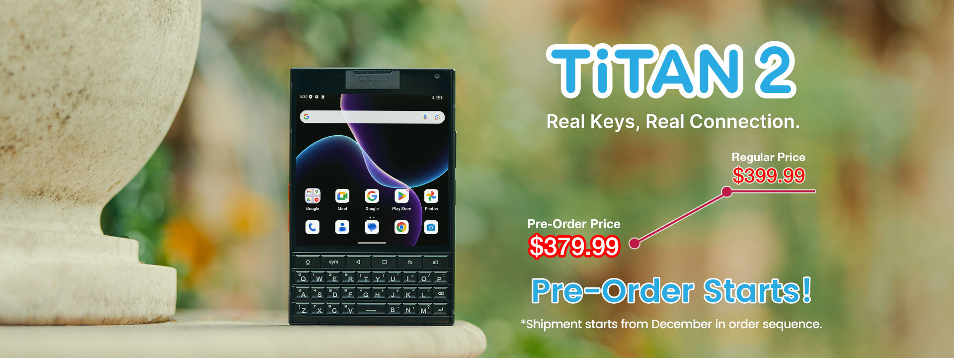 Unihertz Titan 2 Pre-order is on