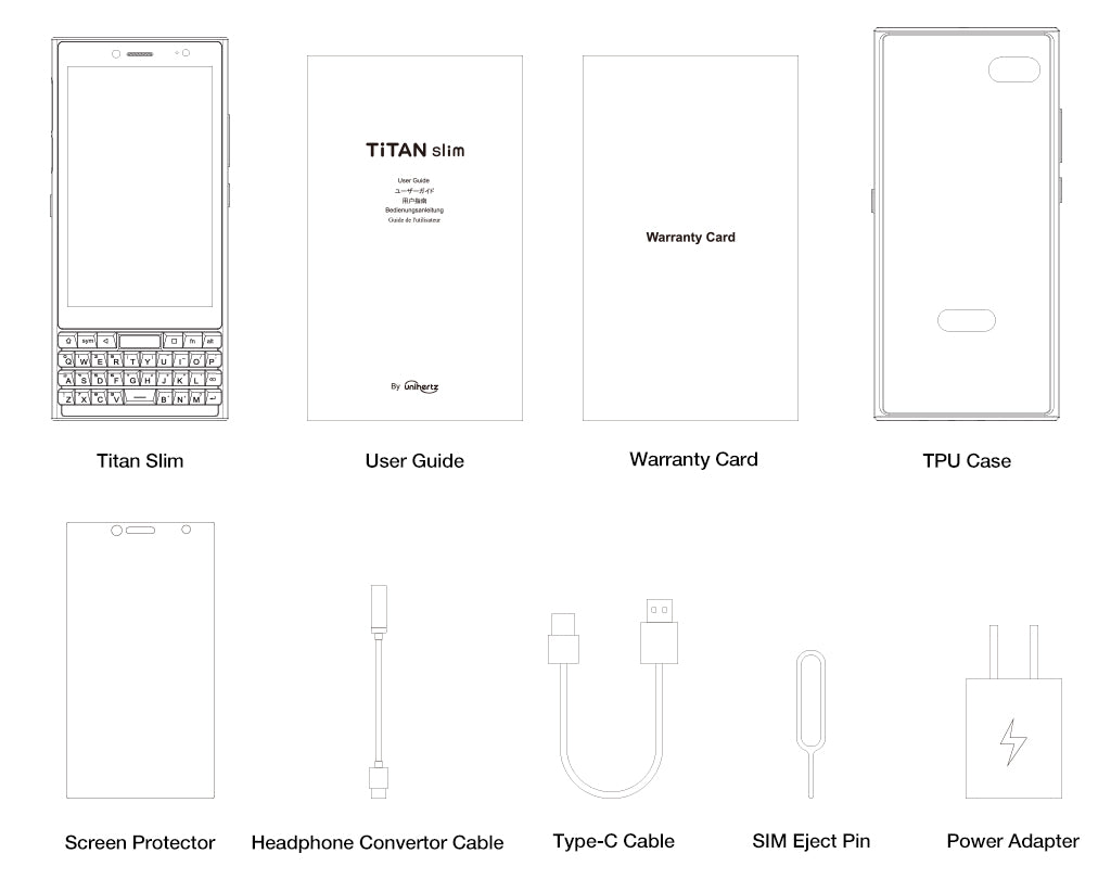 Unihertz Titan Slim - In the Box