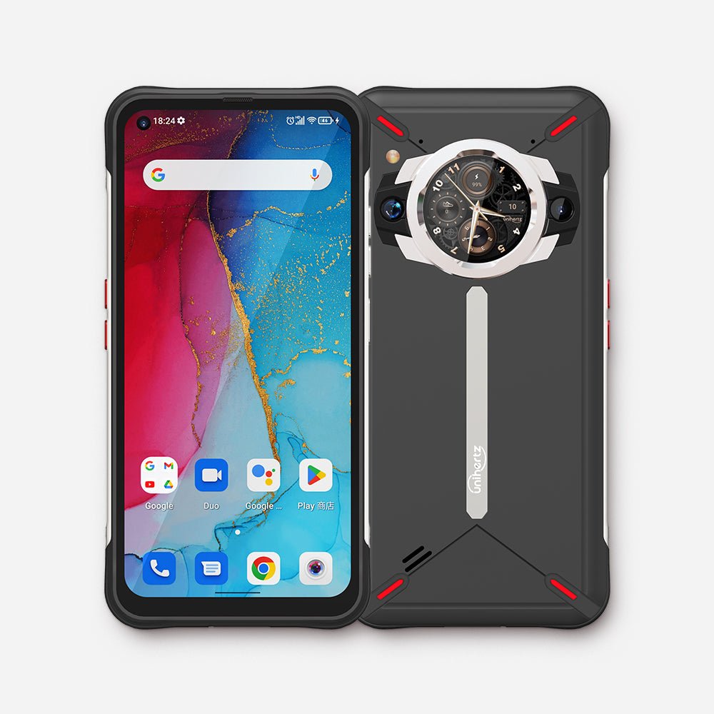 TickTock-S - Dual-Screen 5G Slim Rugged Smartphone for Everyday Use - Unihertz